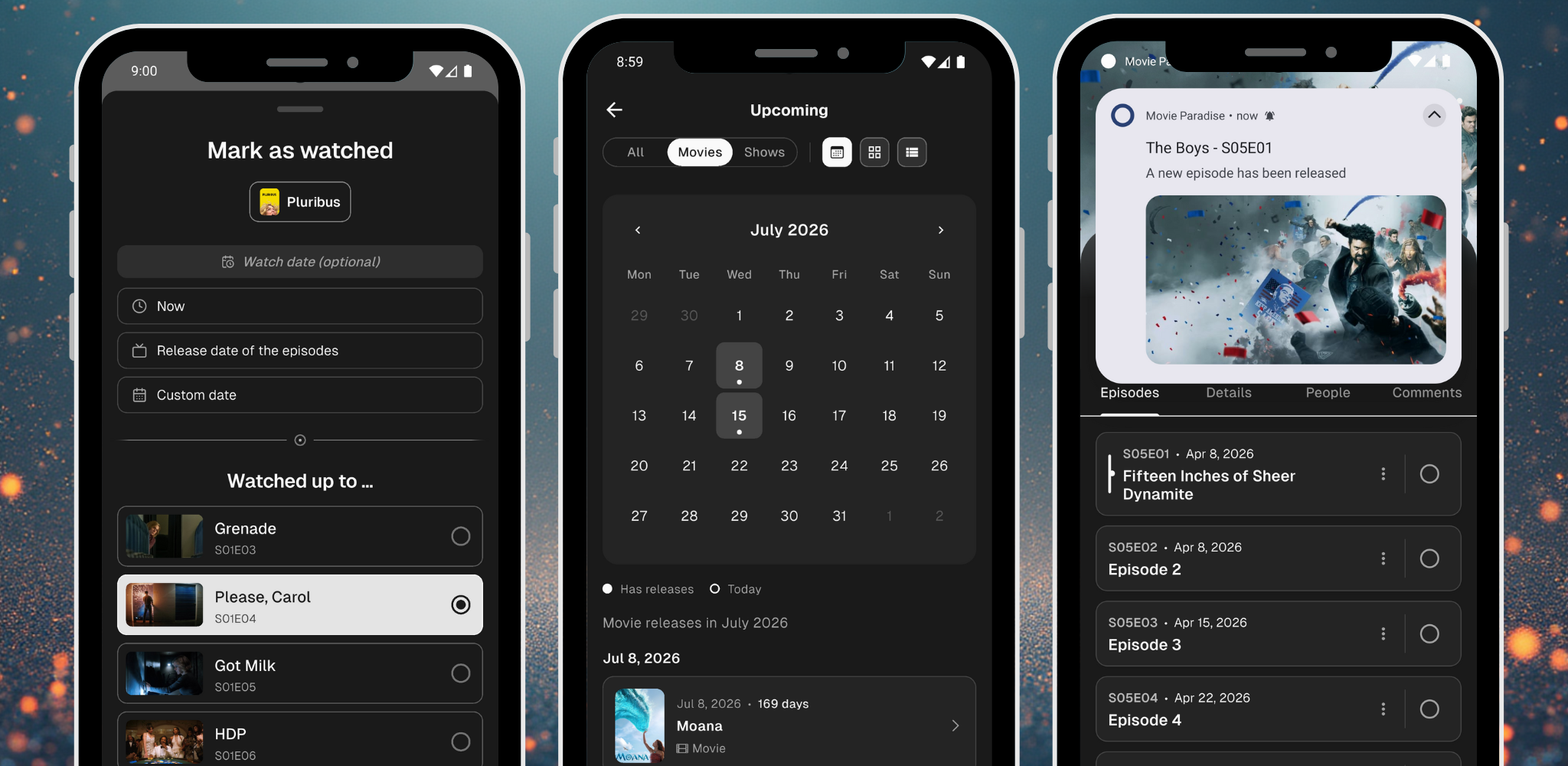 Version 2.0 adds a full Calendar view, powerful Watch Alerts, smarter lists, and a refreshed UI across the app.